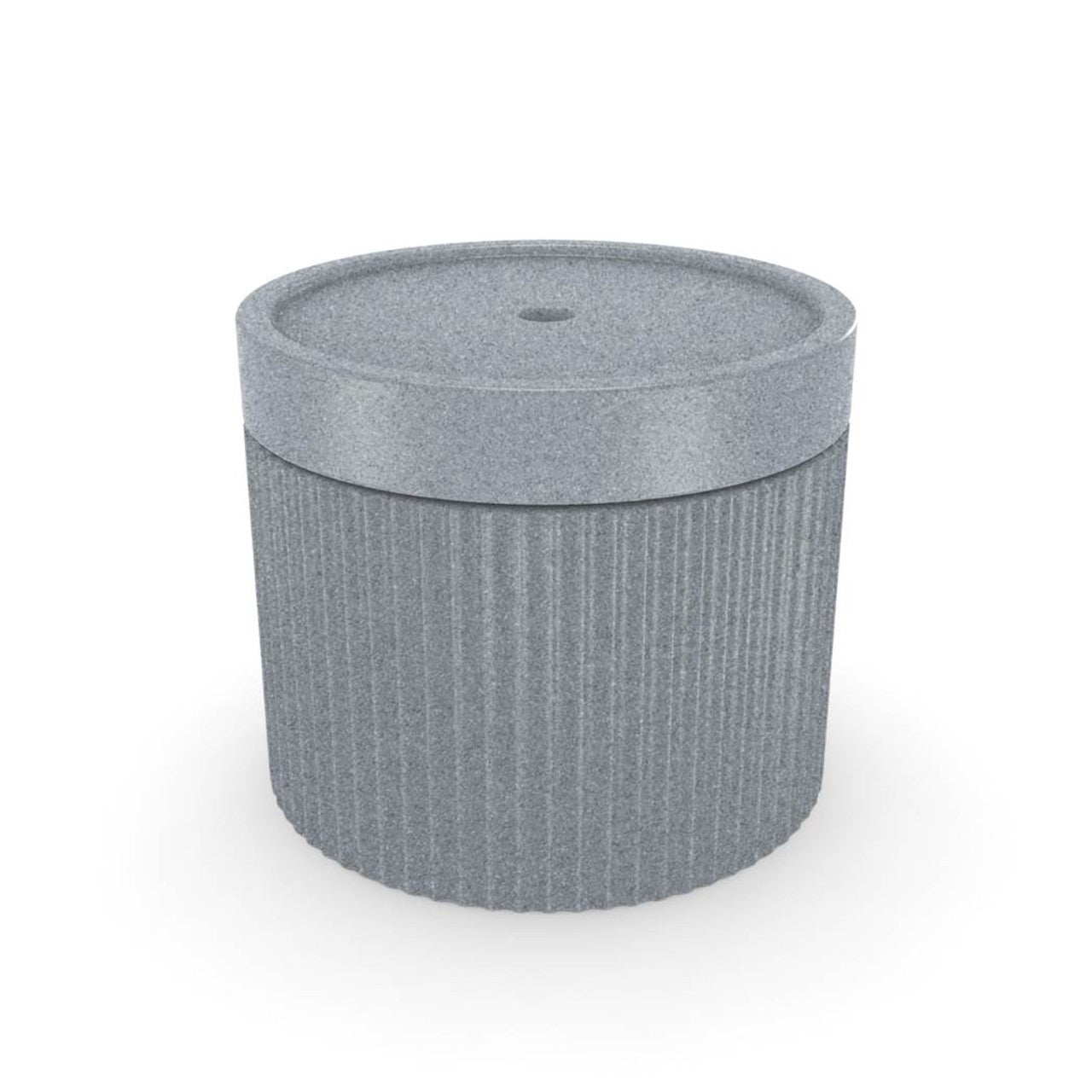 Tenjam Ripple Wide Side Table with Umbrella hole for 10" of water