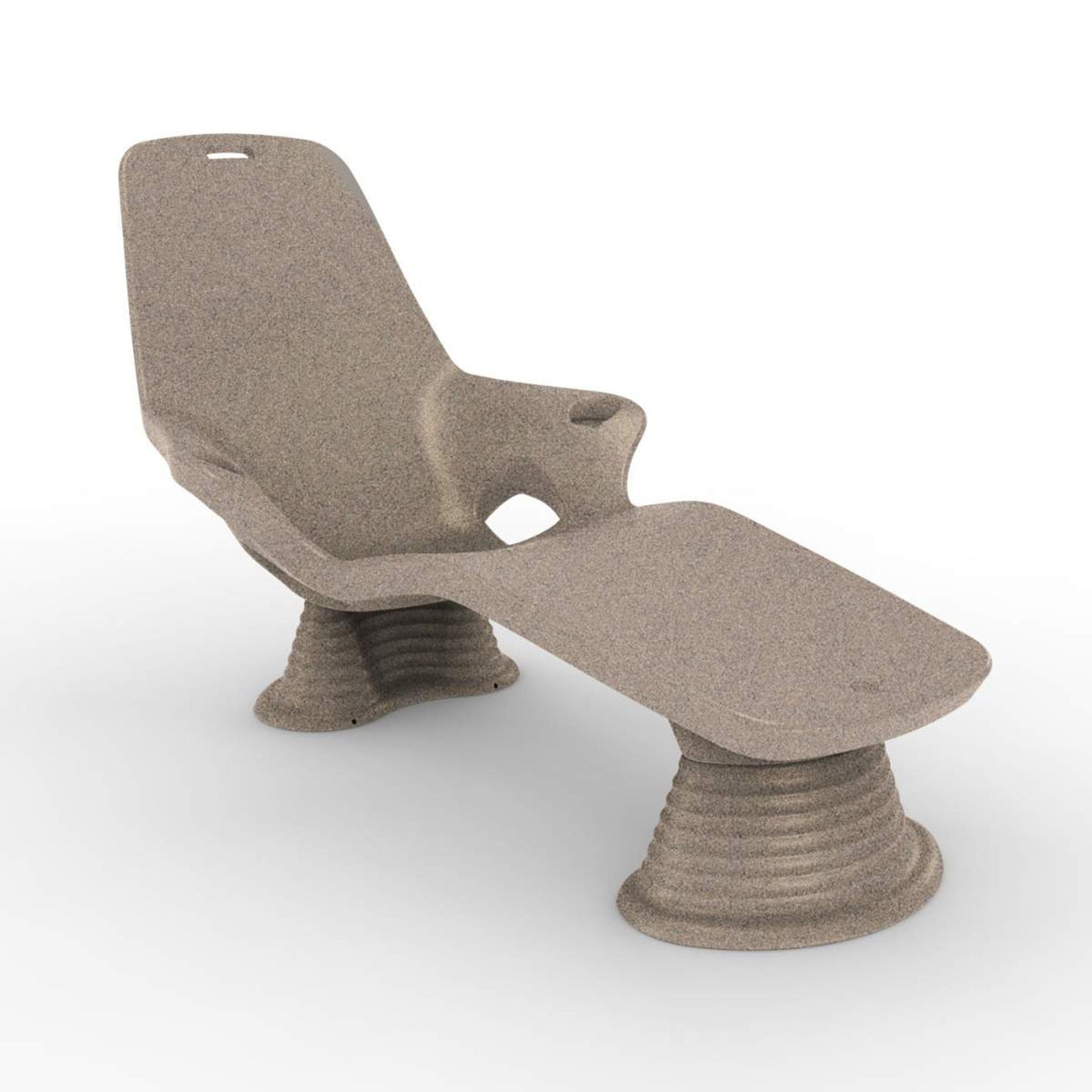 Tenjam set of 2 In-pool Shayz Loungers for 13" of water