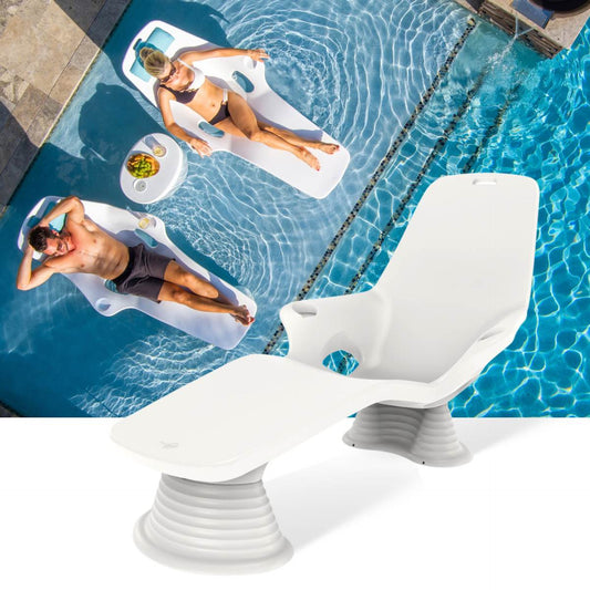Tenjam set of 2 In-pool Shayz Loungers for 13" of water
