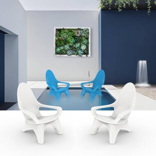 Tenjam Set of 2 In-pool Woosah Chairs for 13" of water